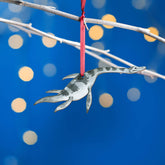 Wooden Plesiosaurus Dinosaur Christmas Tree Decoration